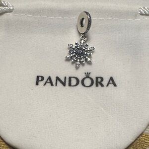 Pandora Silver Snowflake Pendant